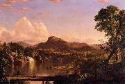 Frederic Edwin Church New England Scenery Sweden oil painting reproduction